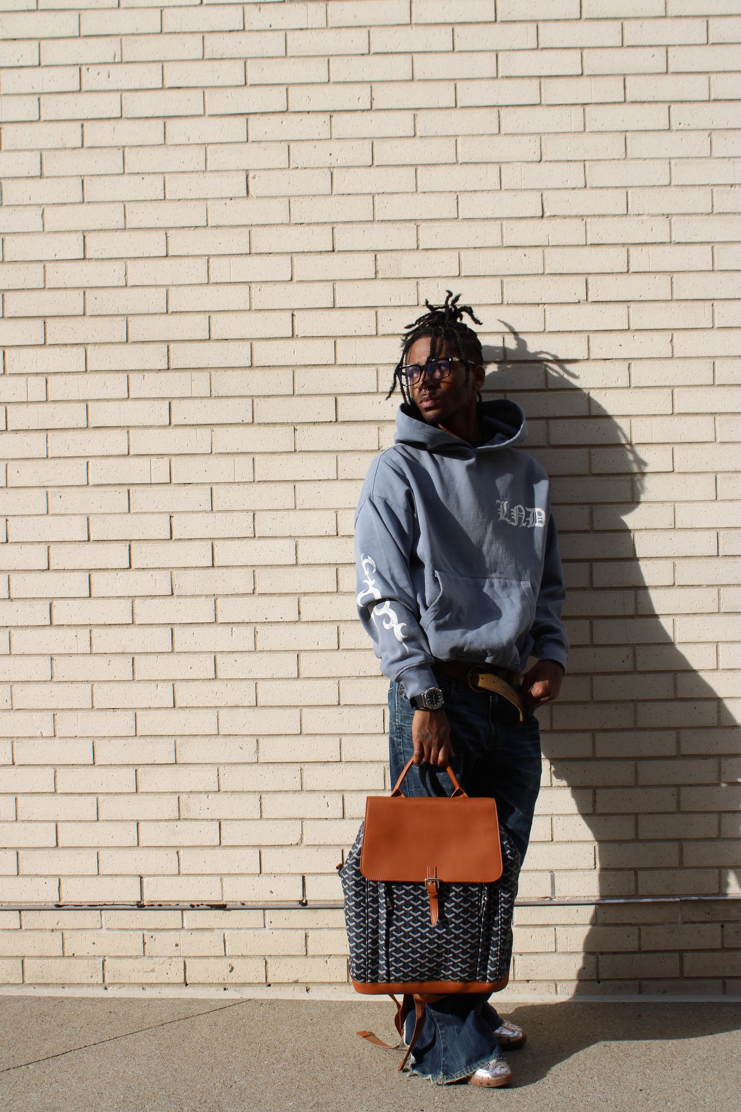 LONEDIVINTY CAPSULE 1 -  ON A MISSION TO SELF DISCOVERY HOODIE