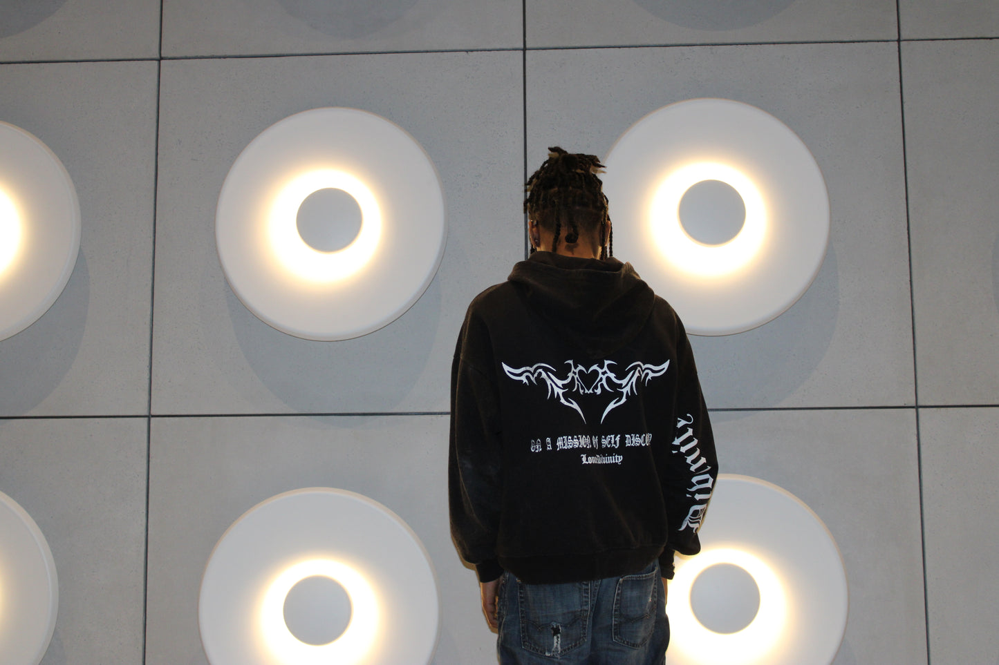 LONEDIVINTY CAPSULE 1 -  ON A MISSION TO SELF DISCOVERY HOODIE