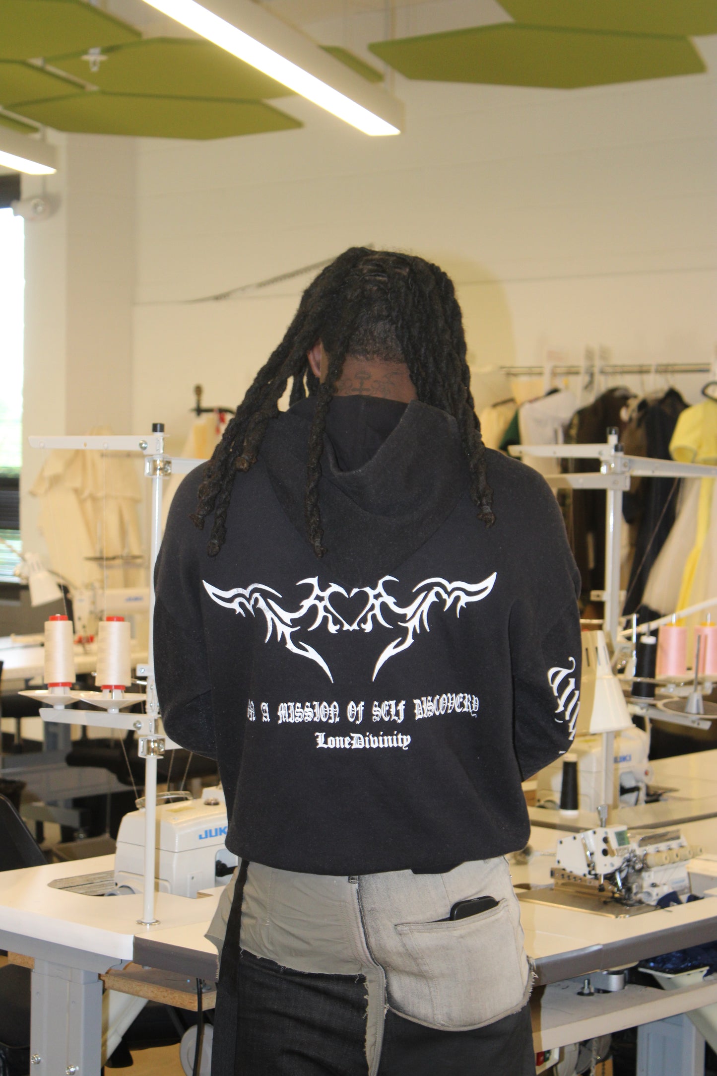 LONEDIVINTY CAPSULE 1 -  ON A MISSION TO SELF DISCOVERY HOODIE